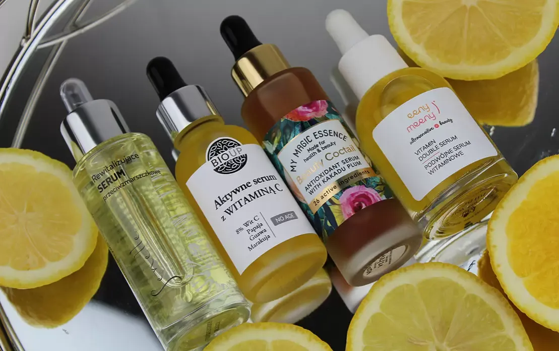 Różne formy witaminy C w kosmetykach