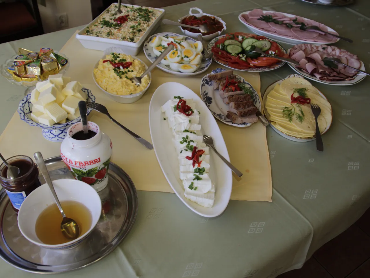 Lawendowy Dworek Karpacz restauracja jedzenie śniadanie bufet