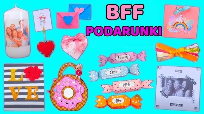 prezenty diy ze zdjęć dla przyjaciółki