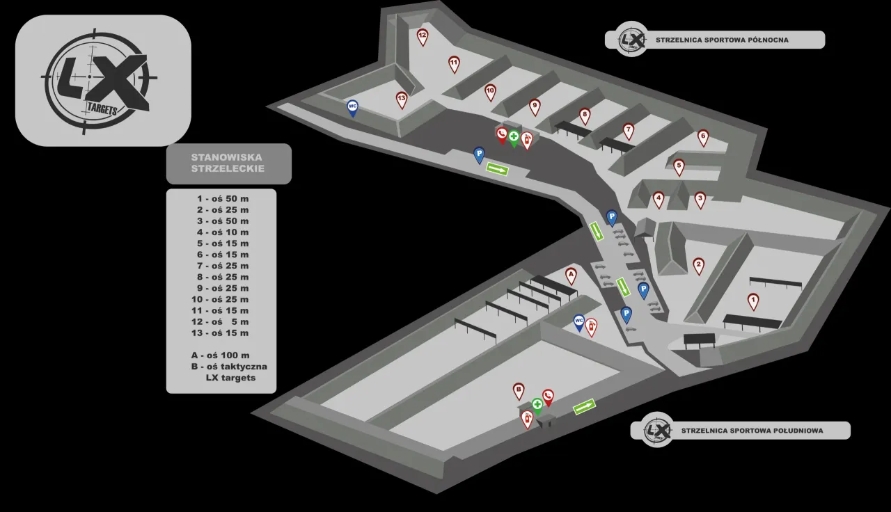 Strzelnica LOK Mielec wejście