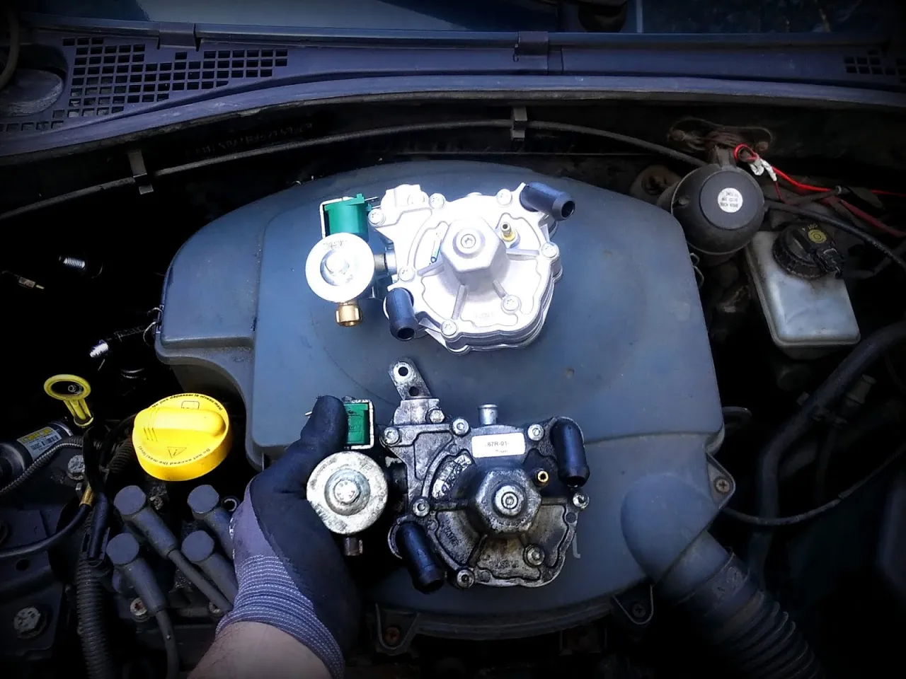 Nowy parownik lpg vs regenerowany