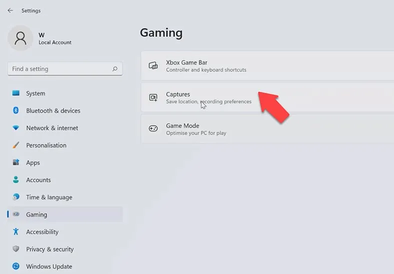 Interfejs Xbox Game Bar nagrywanie ekranu Windows 11