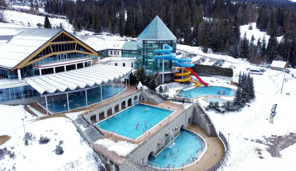 Termy Bukovina zimą