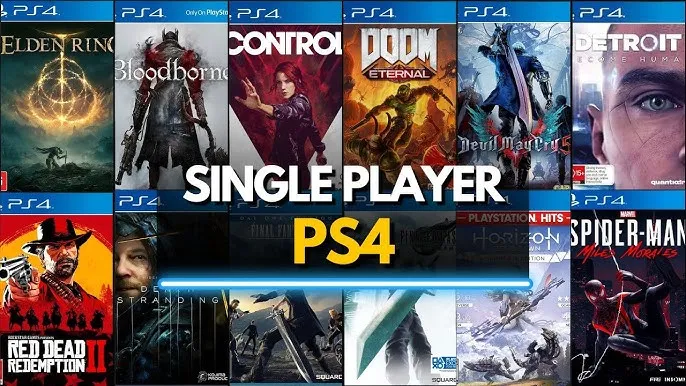 Najlepsze gry single player PS4