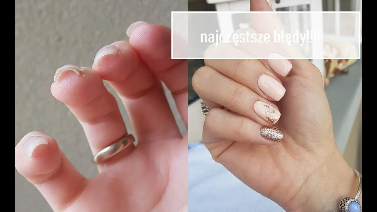 błędy w manicure hybrydowym