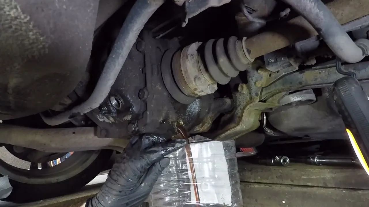 Wymiana oleju w dyferencjale BMW E46