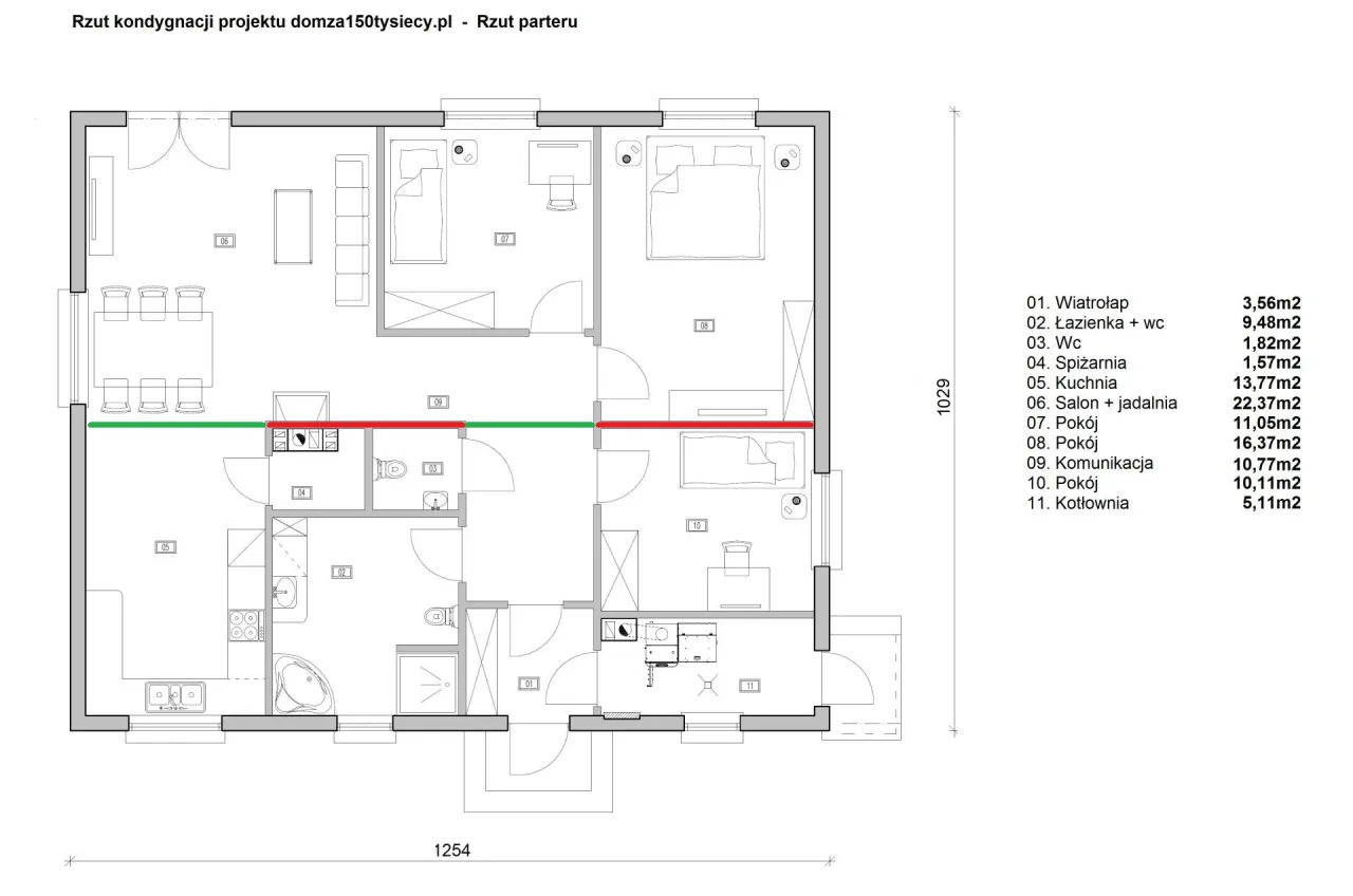 plany budowlane starego domu