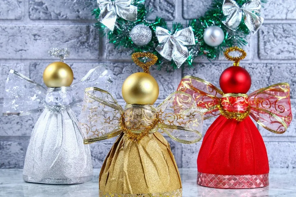 aniołek z plastikowej butelki DIY