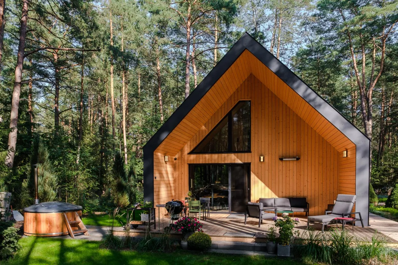 dom drewniany stan surowy zamknięty deweloperski pod klucz por&oacute;wnanie