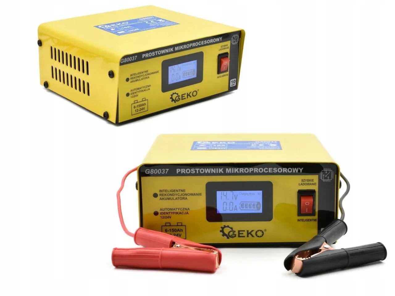 Prostowniki do akumulatorów - mikroprocesorowy i transformatorowy