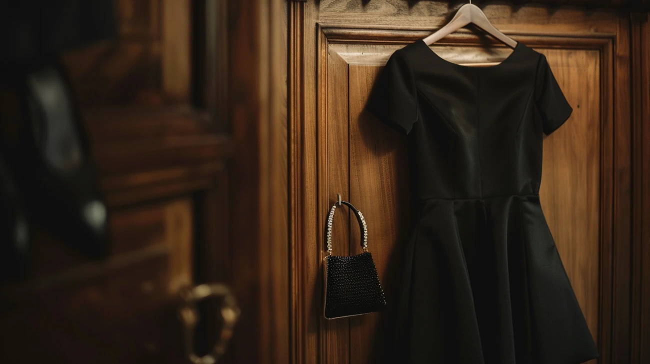 Zdjęcie Mała czarna z dekoltem: klasyka z nutką elegancji w twojej szafie
