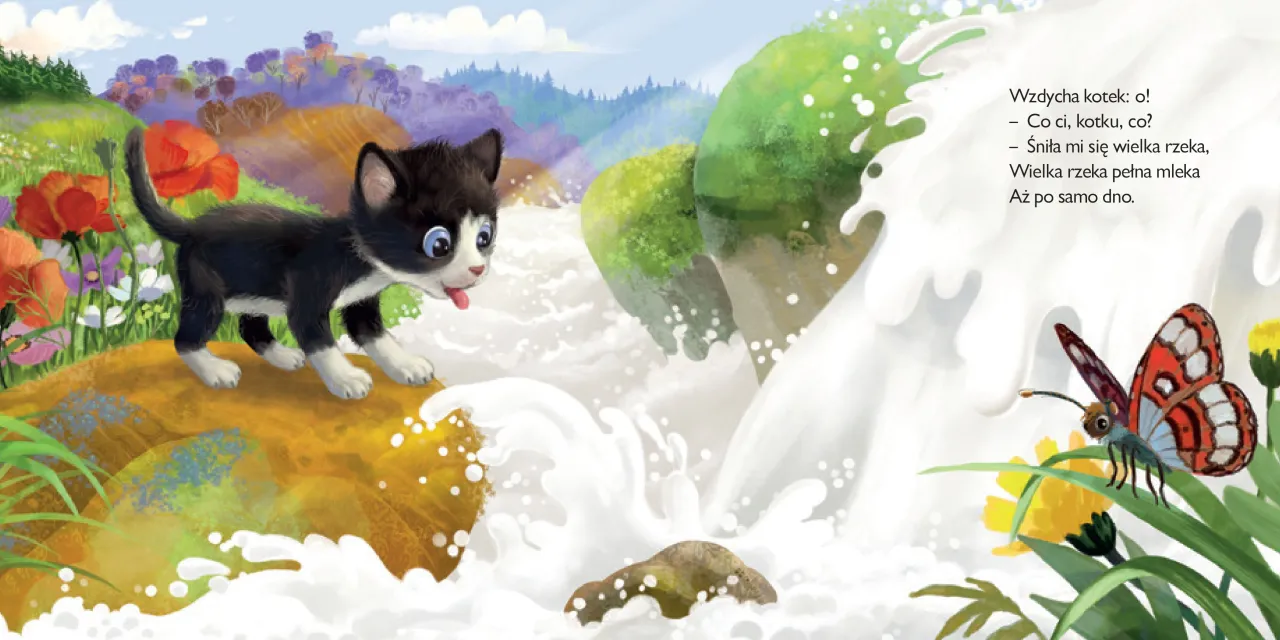 Julian Tuwim dziecięca poezja kotek