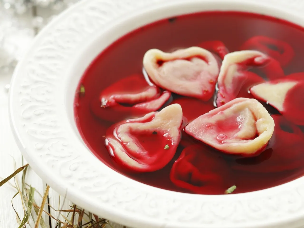 Polnische Uszka Teigtaschen