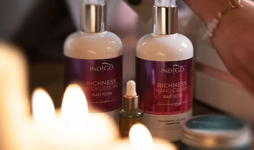 kategorie zapachowe balsamów indigo infografika