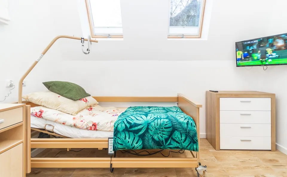 Prywatny dom opieki seniora wnętrze