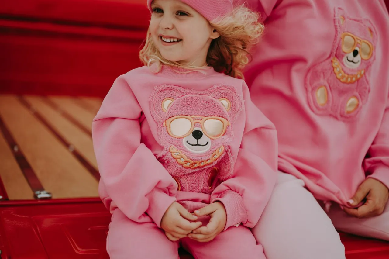 bluza tiktok hoodie oversize dziewczynka