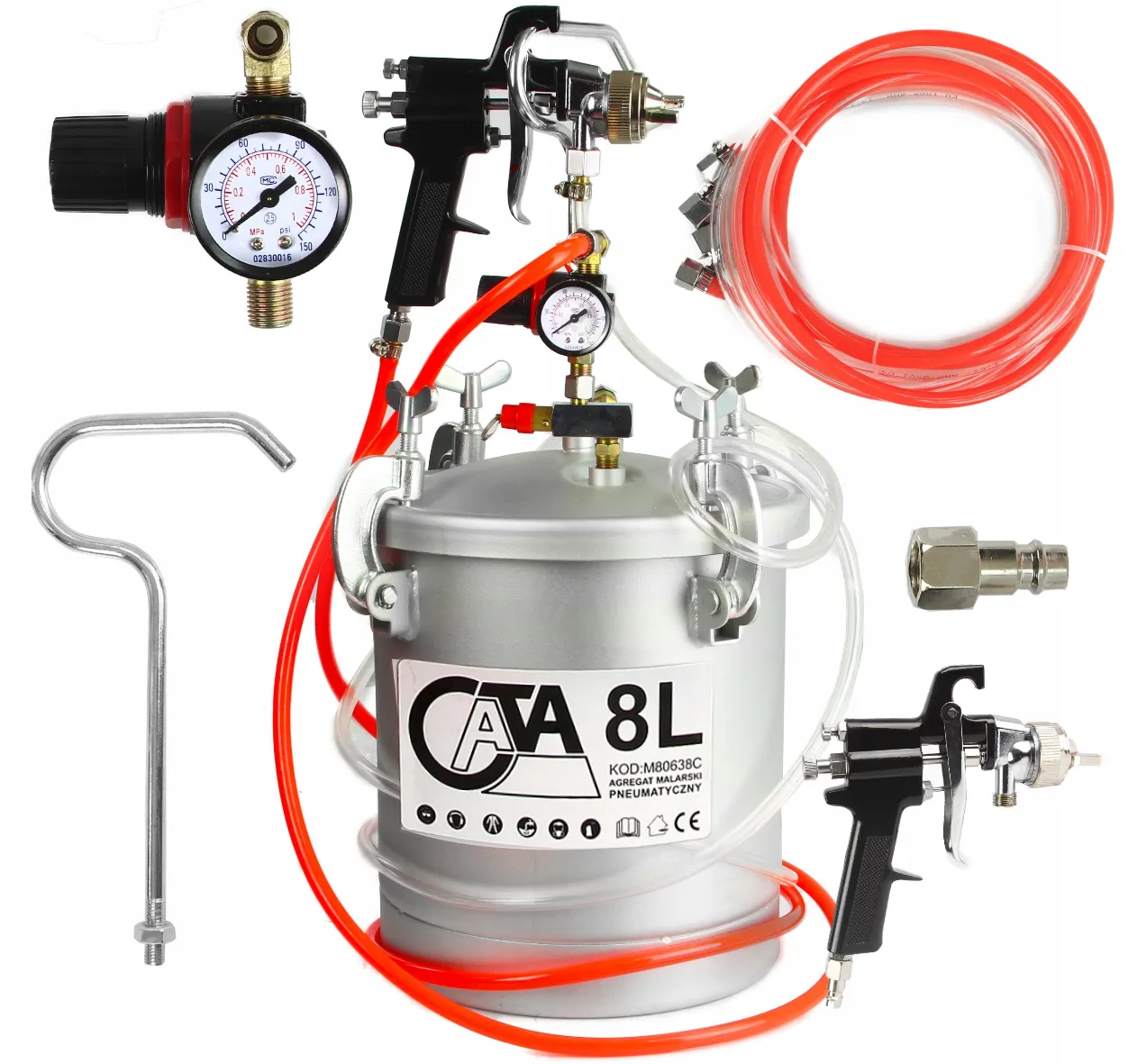 Porównanie agregat malarski a pistolet pneumatyczny