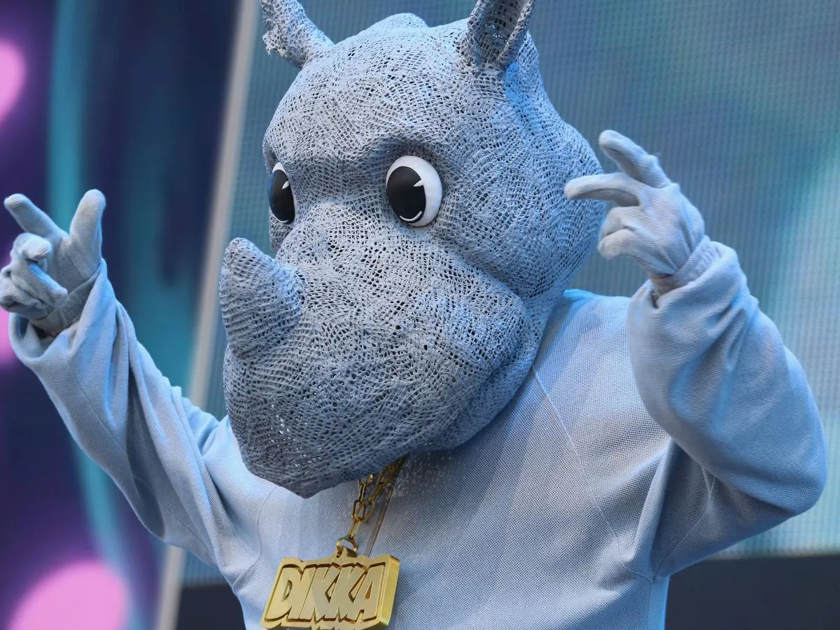 Dikka rappendes Nashorn Figur