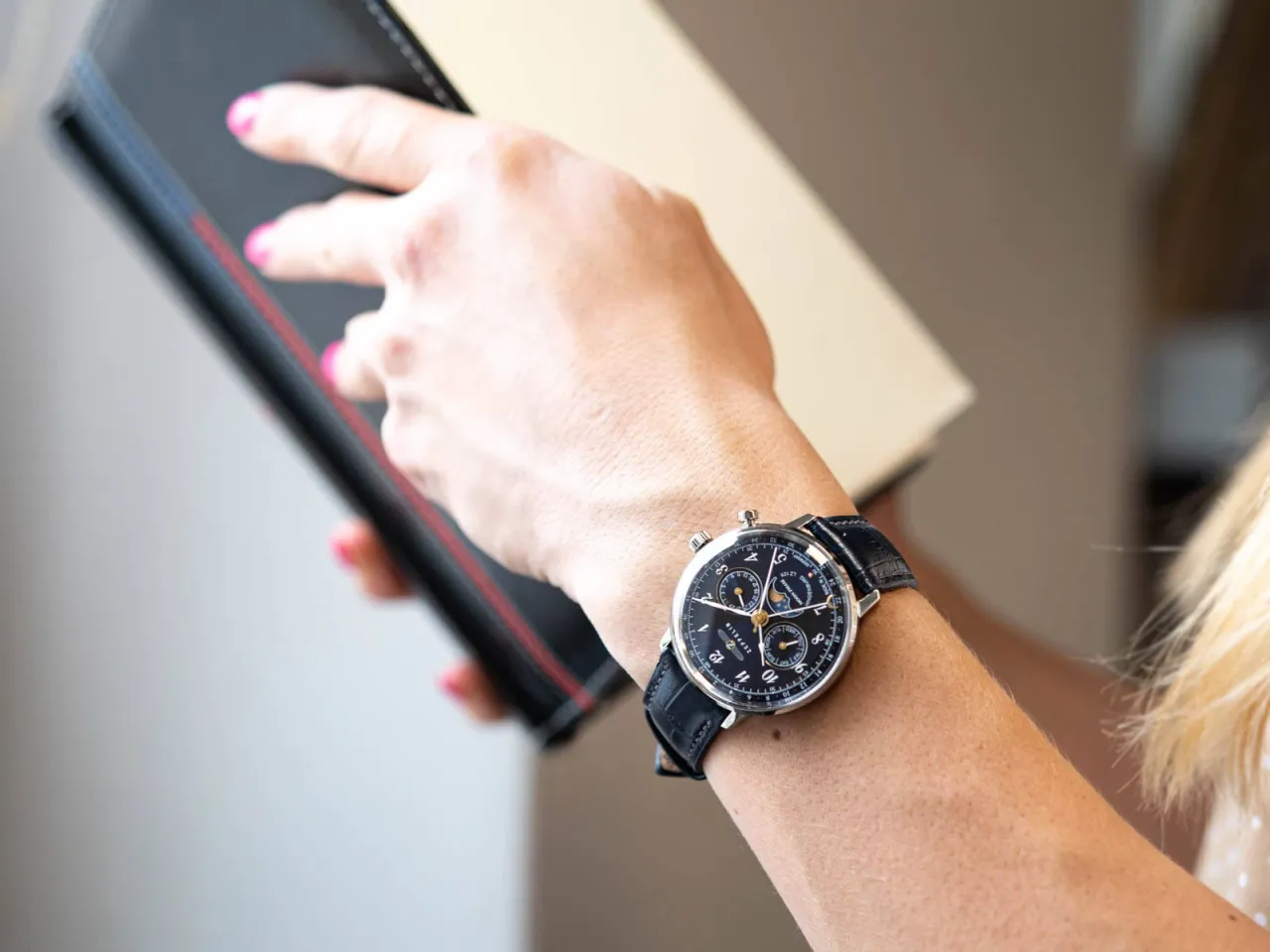 damski zegarek zeppelin stylizacje biznesowe casual wieczorowe