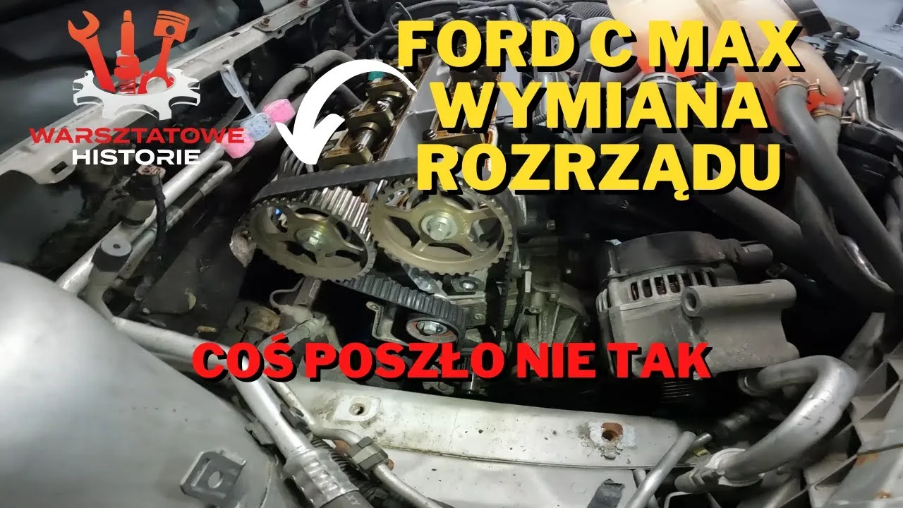 Zdjęcie Ford C-Max 1.8 benzyna: Kiedy wymiana rozrządu, aby uniknąć awarii?