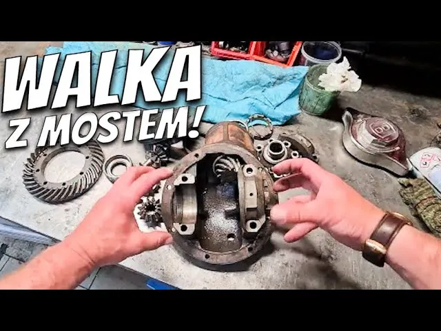 Schemat budowy dyferencjału BMW typ 188