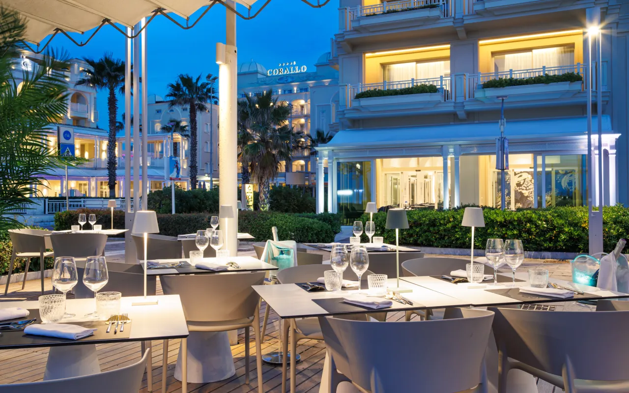 Ristorante panoramico Hotel Corallo Rimini