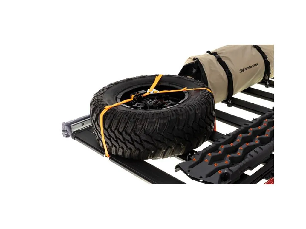 mocowanie koła zapasowego bagażnik pasy rzepy