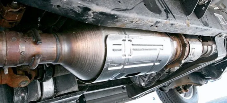 filtr DPF Kia Sportage 1.7 CRDi umiejscowienie