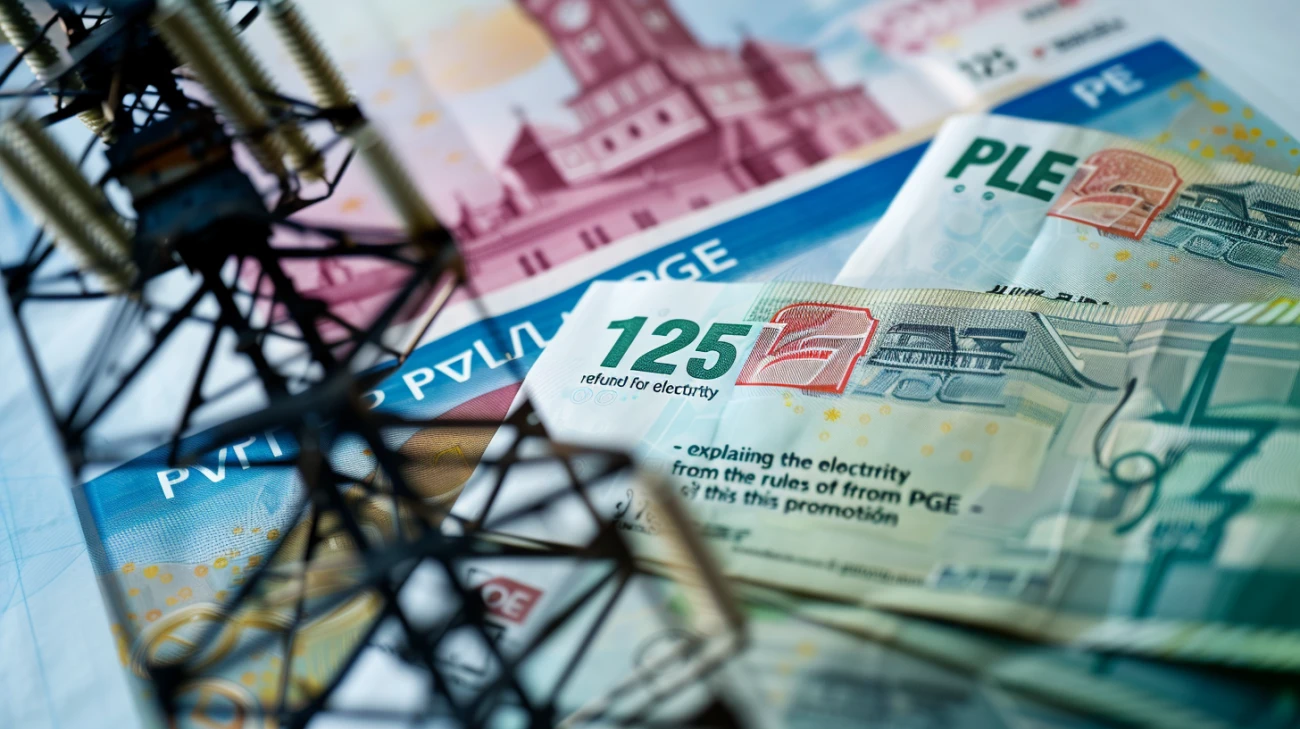 Zdjęcie 125 zł zwrotu za prąd od PGE - wyjaśniamy zasady tej promocji