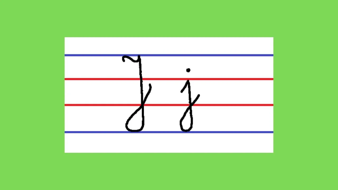 litera j w liniaturze instrukcja