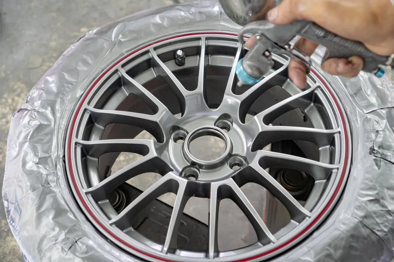 Rodzaje farb do felg samochodowych