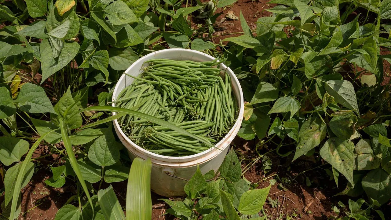 zioła odstraszające szkodniki fasoli szparagowej