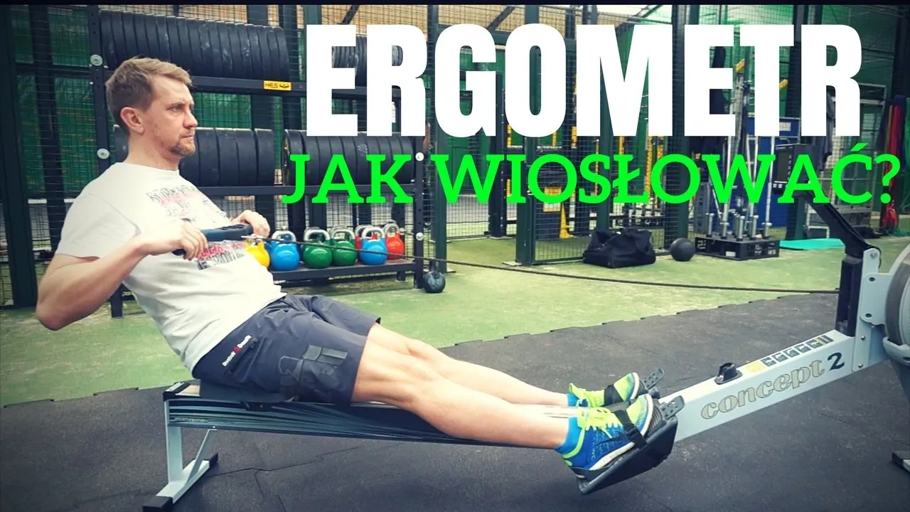 prawidłowa technika wiosłowania na ergometrze
