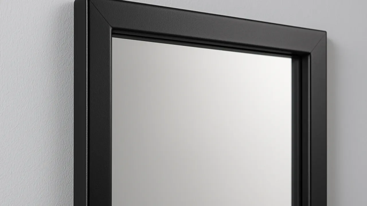 odpryskująca farba plastik rama lustra