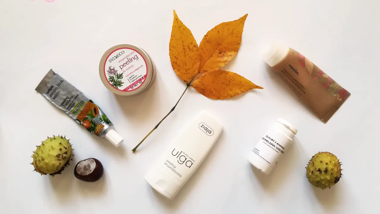 różne typy cery i peeling enzymatyczny