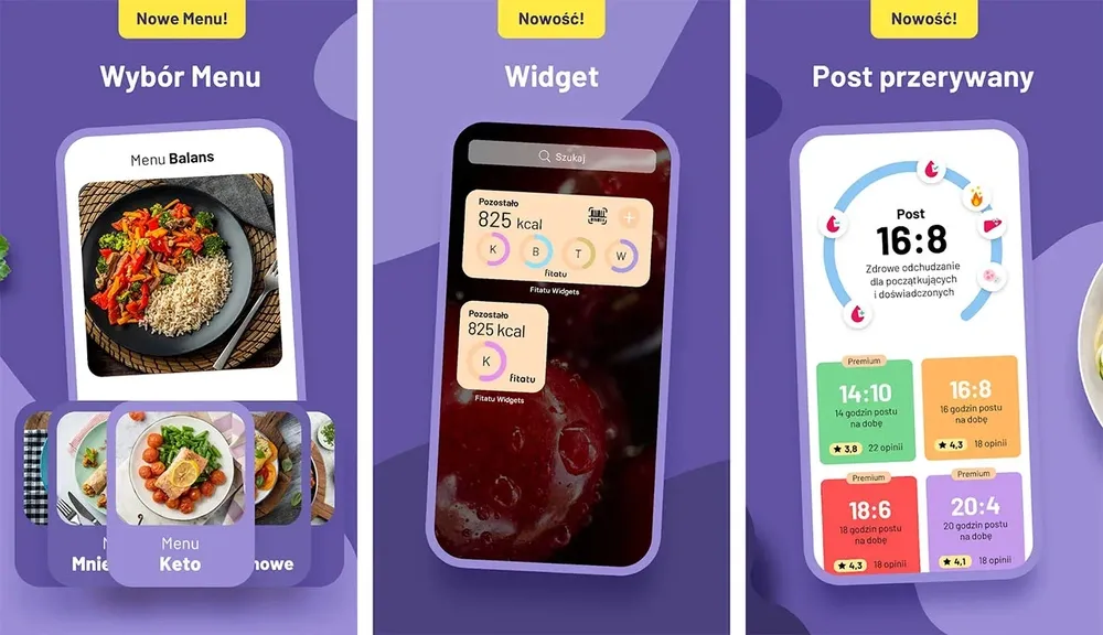 aplikacje mobilne do odchudzania, monitorowanie postęp&oacute;w, Fitatu MyFitnessPal