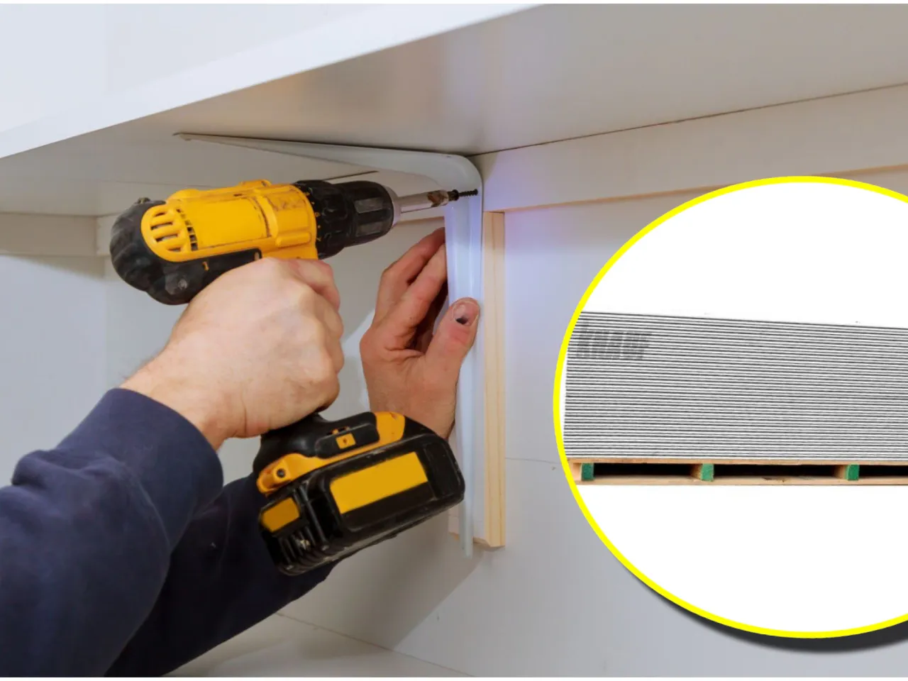 Wiercenie w płycie gipsowo-kartonowej bez udaru