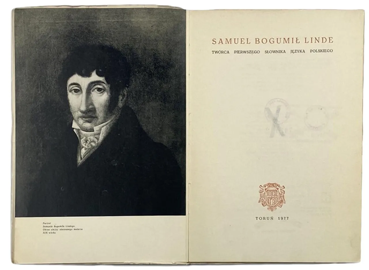 stara karta ze słownika Samuela Bogumiła Lindego
