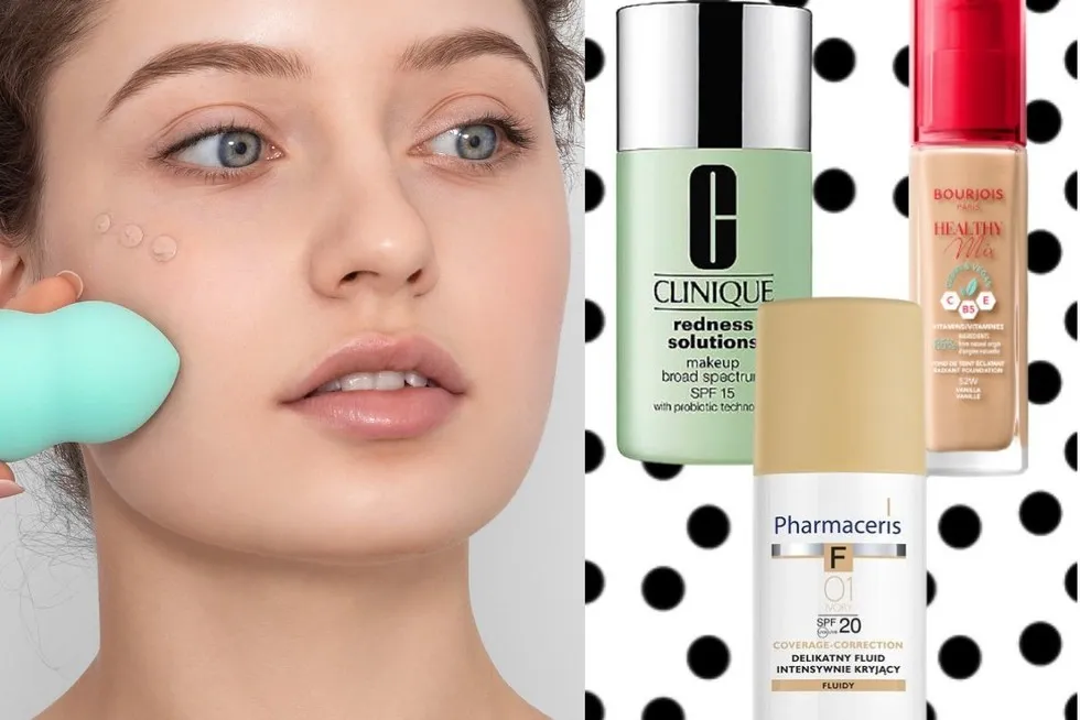 podkład do cery naczynkowej z filtrem spf