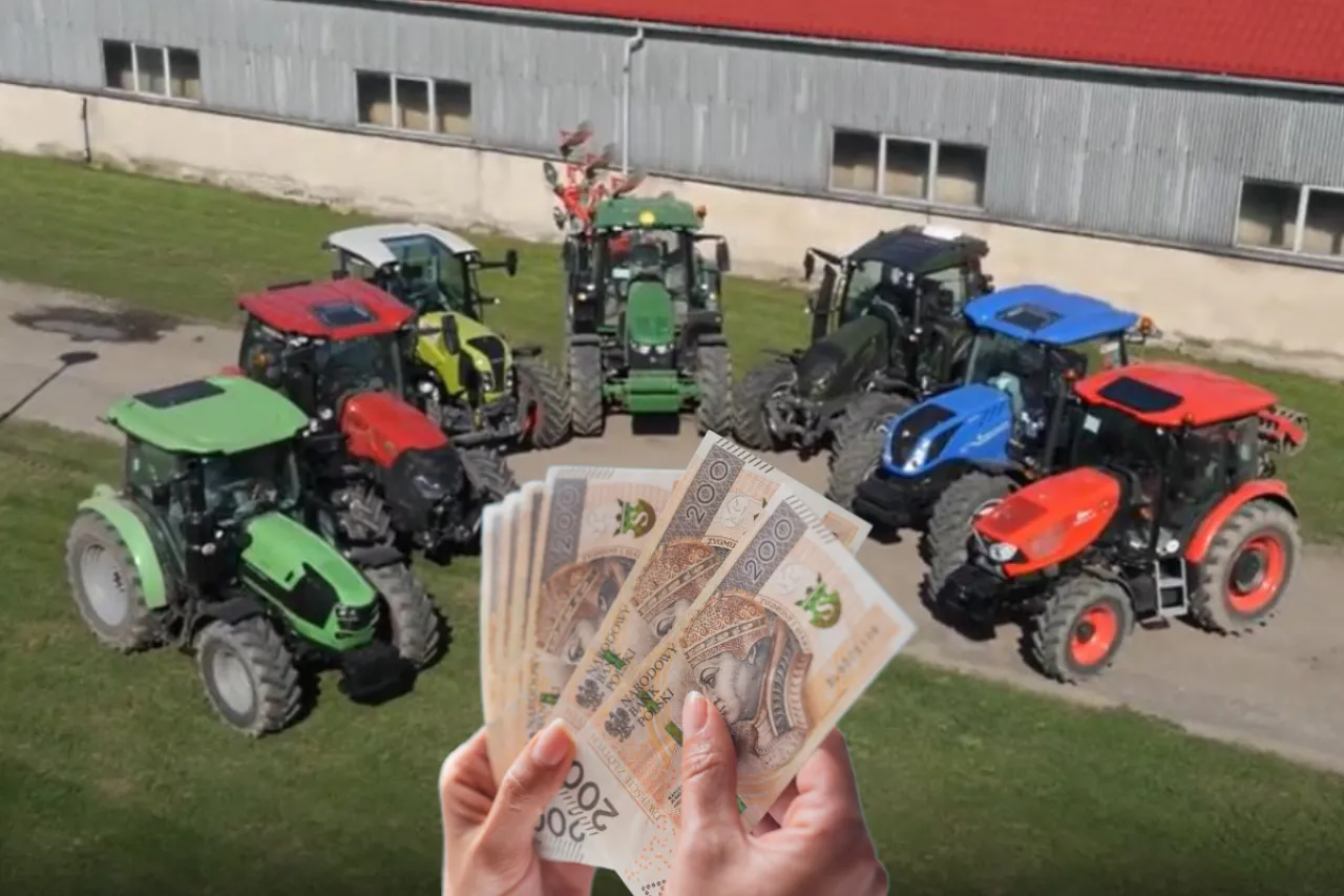 Młody rolnik dotacje ARiMR nowy ciągnik
