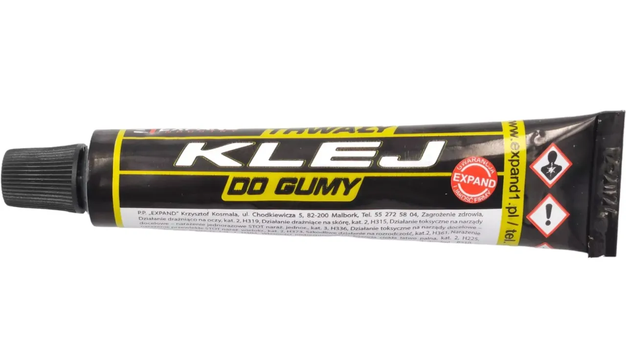 r&oacute;żne rodzaje klej&oacute;w do gumy