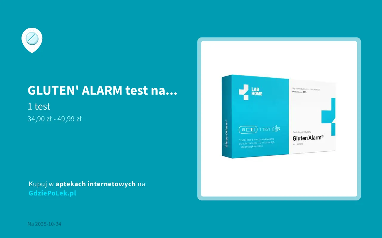 Zdjęcie Ile kosztują badania na nietolerancję glutenu? Ceny i rodzaje testów