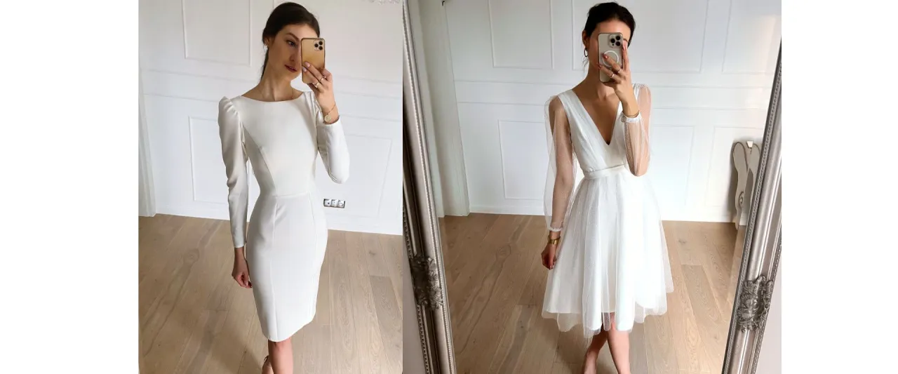Zdjęcie Jaka suknia ślubna dla niskiej osoby, aby wyglądać zjawiskowo i elegancko