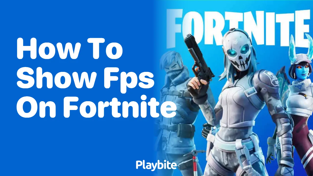 Zdjęcie Jak włączyć licznik fps w Fortnite i poprawić wydajność gry?