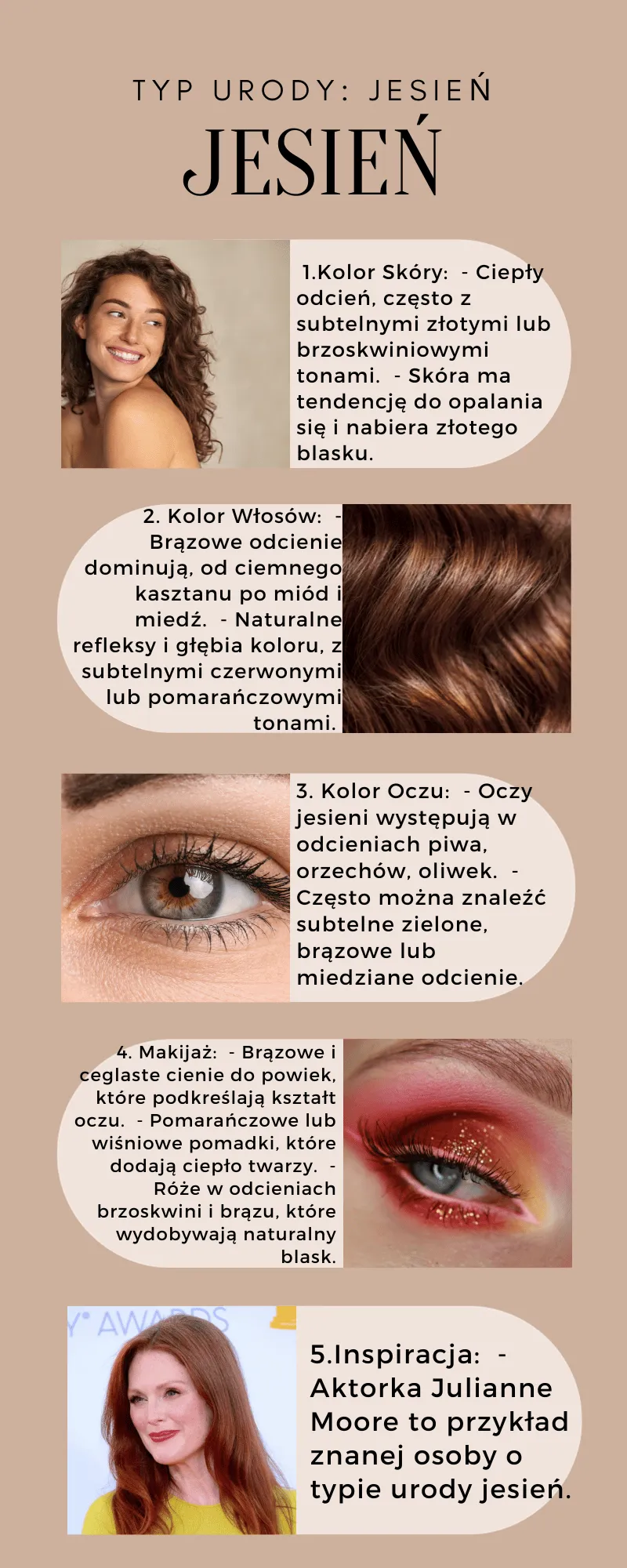 Zdjęcie Typ urody jesień: idealne kolory włosów, które podkreślą urodę