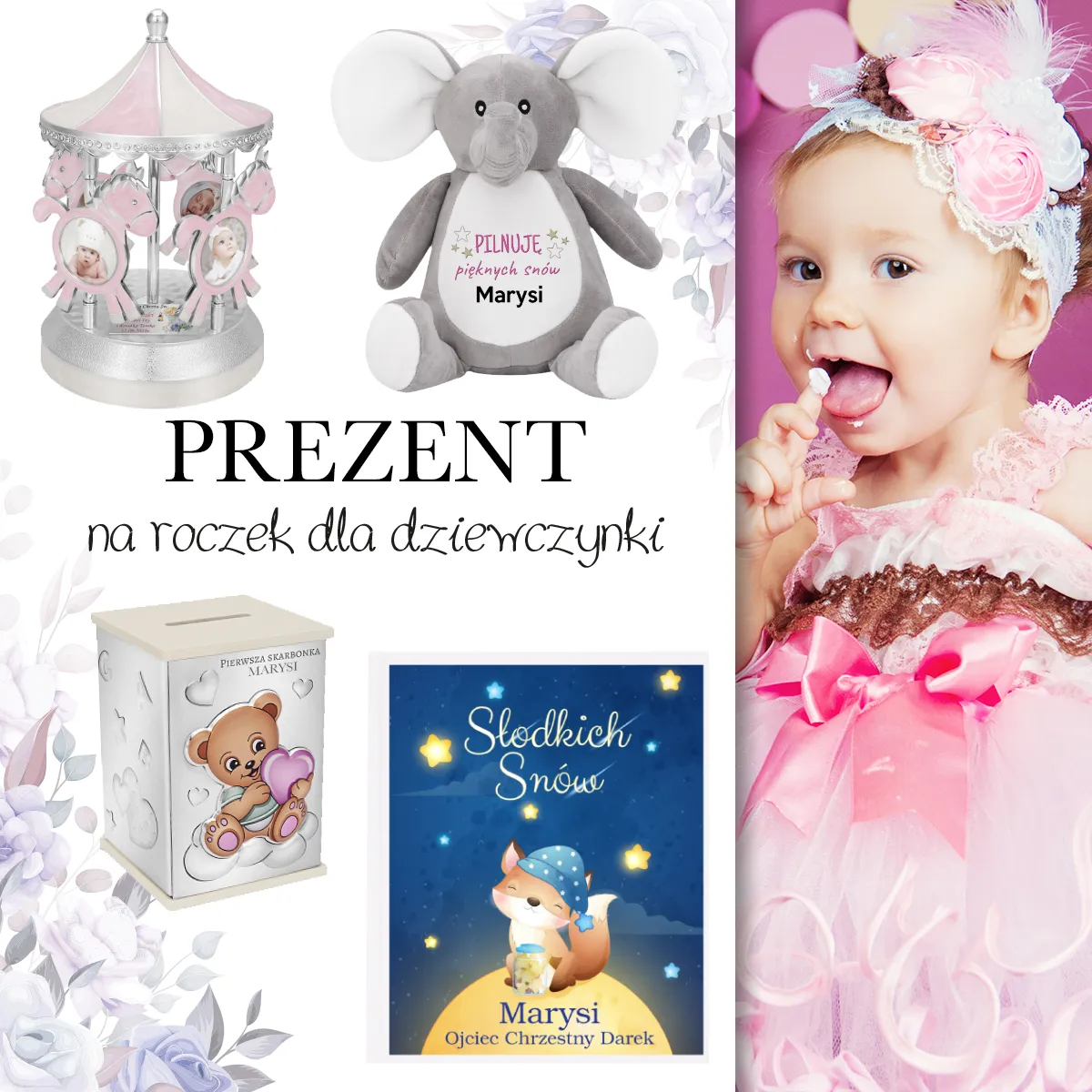 Zdjęcie Najlepsze pomysły na prezent dla dziewczynki na roczek, które zachwycą