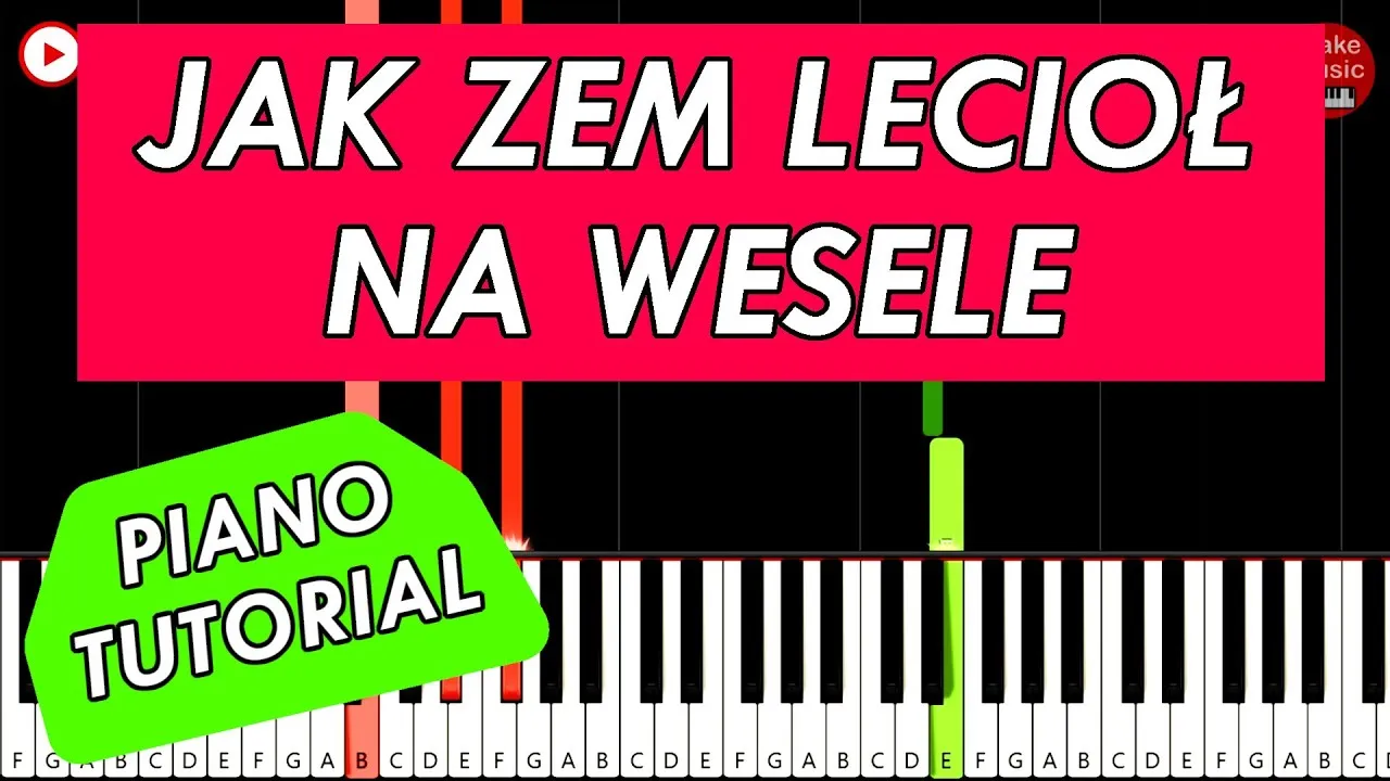 Zdjęcie Nuty do jak zem lecioł na wesele – zagraj na weselu jak zawodowiec