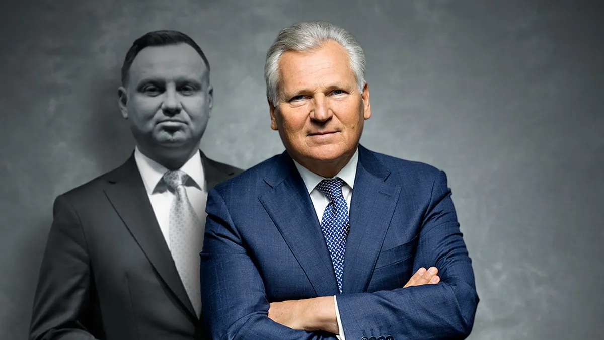 Zdjęcie Kwaśniewski rozgryza zagrywki dudy - czuję tu jego rękę