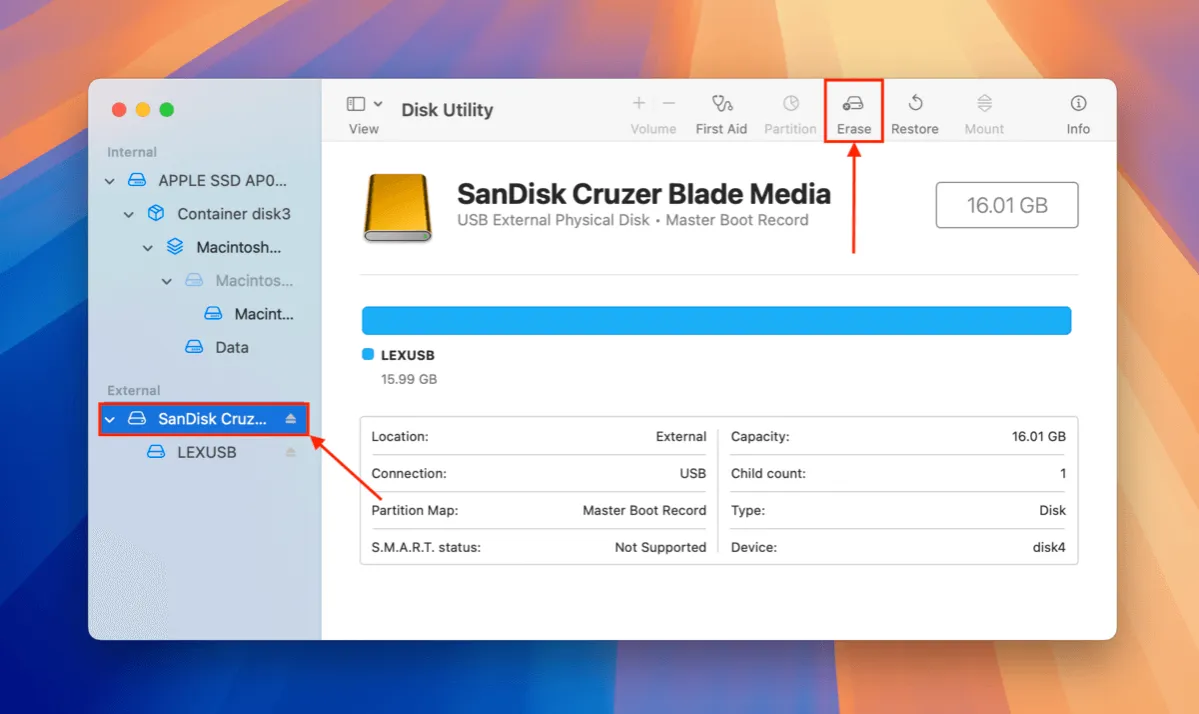 Zdjęcie Jak sformatować pendrive na MacBooku i uniknąć utraty danych