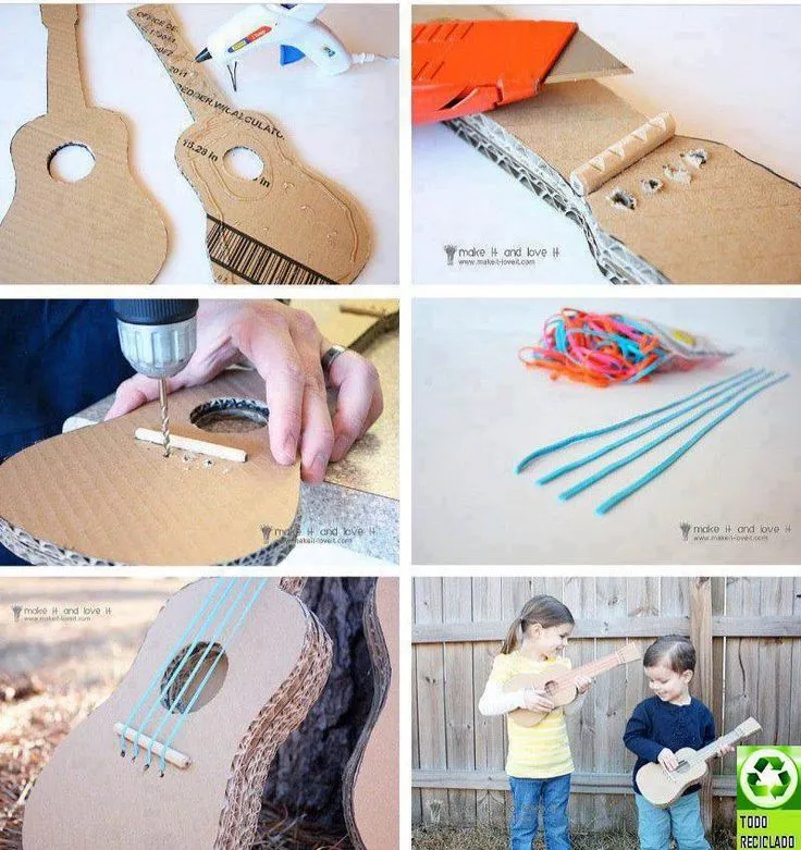 Zdjęcie Jak zrobić ukulele z kartonu: Prosty projekt DIY krok po kroku
